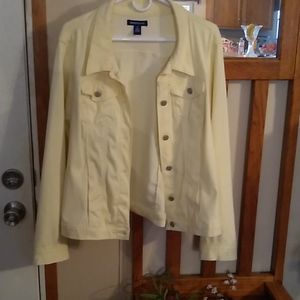 Bandolino denim jacket sz XXL